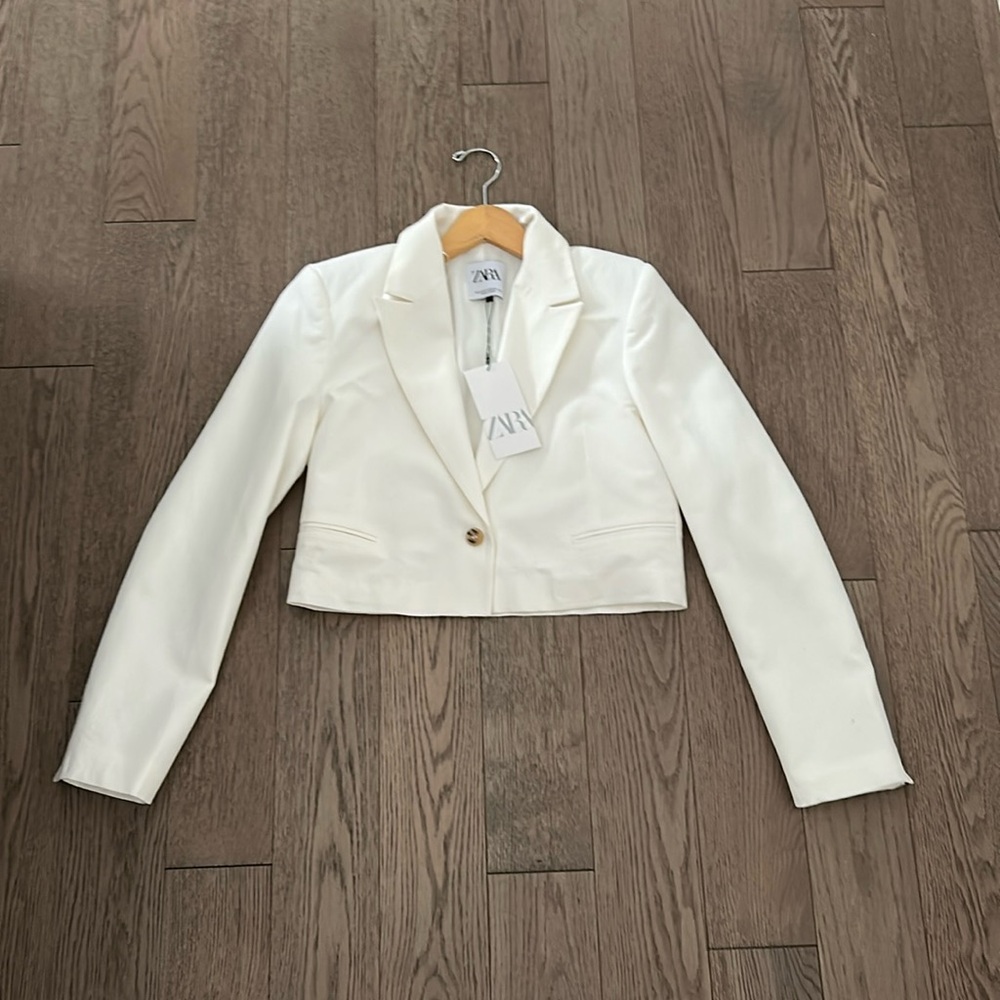 Zara Cropped Blazer